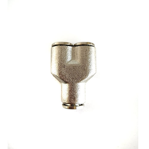 Metal Y fitting 8